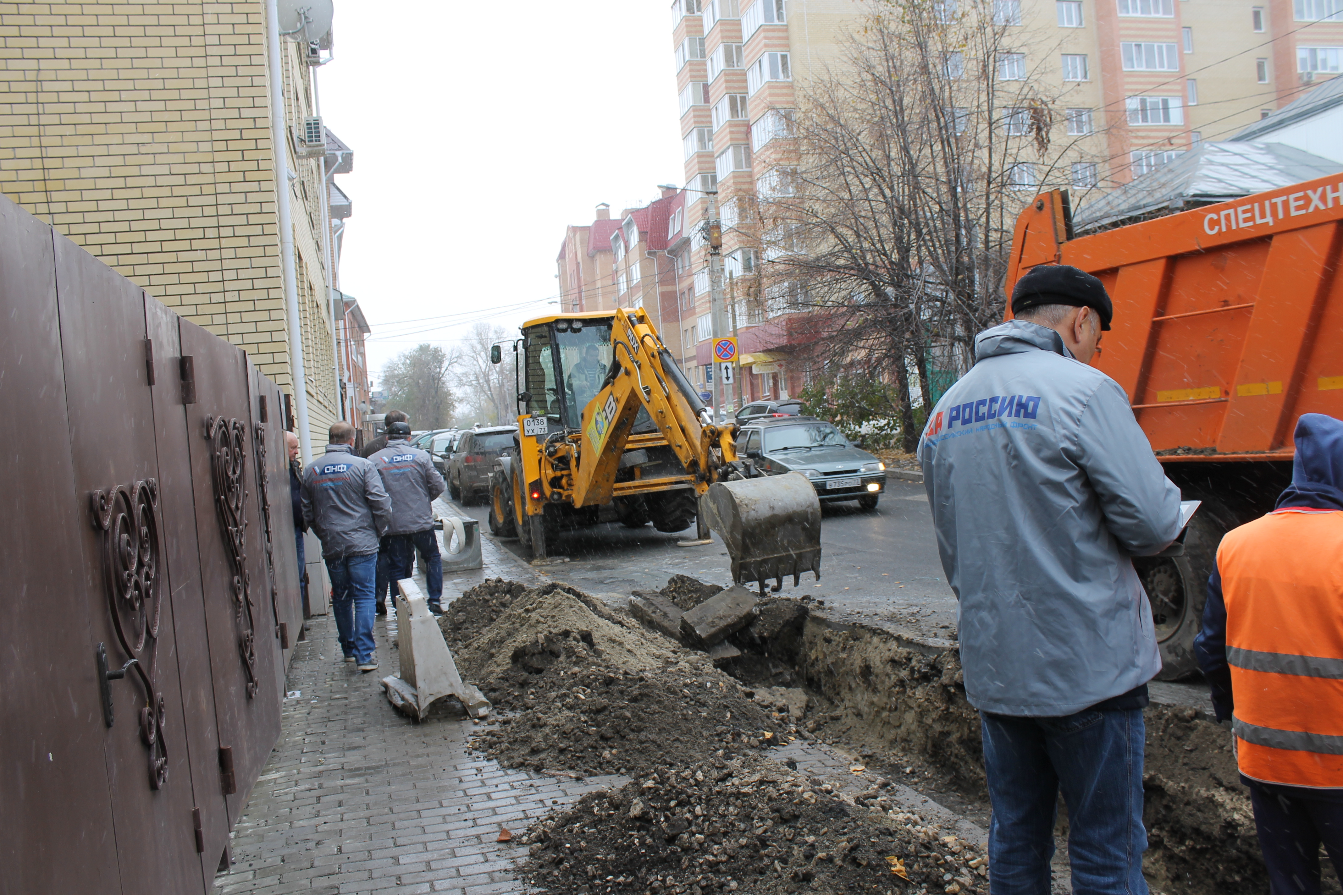 После обращения в ОНФ в Ульяновске переделали ливневку, некачественно установленную в ходе ремонта дорог