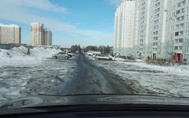 Дорогу в подмосковном Подольске, отмеченную на карте ОНФ, расширят в 2018 году