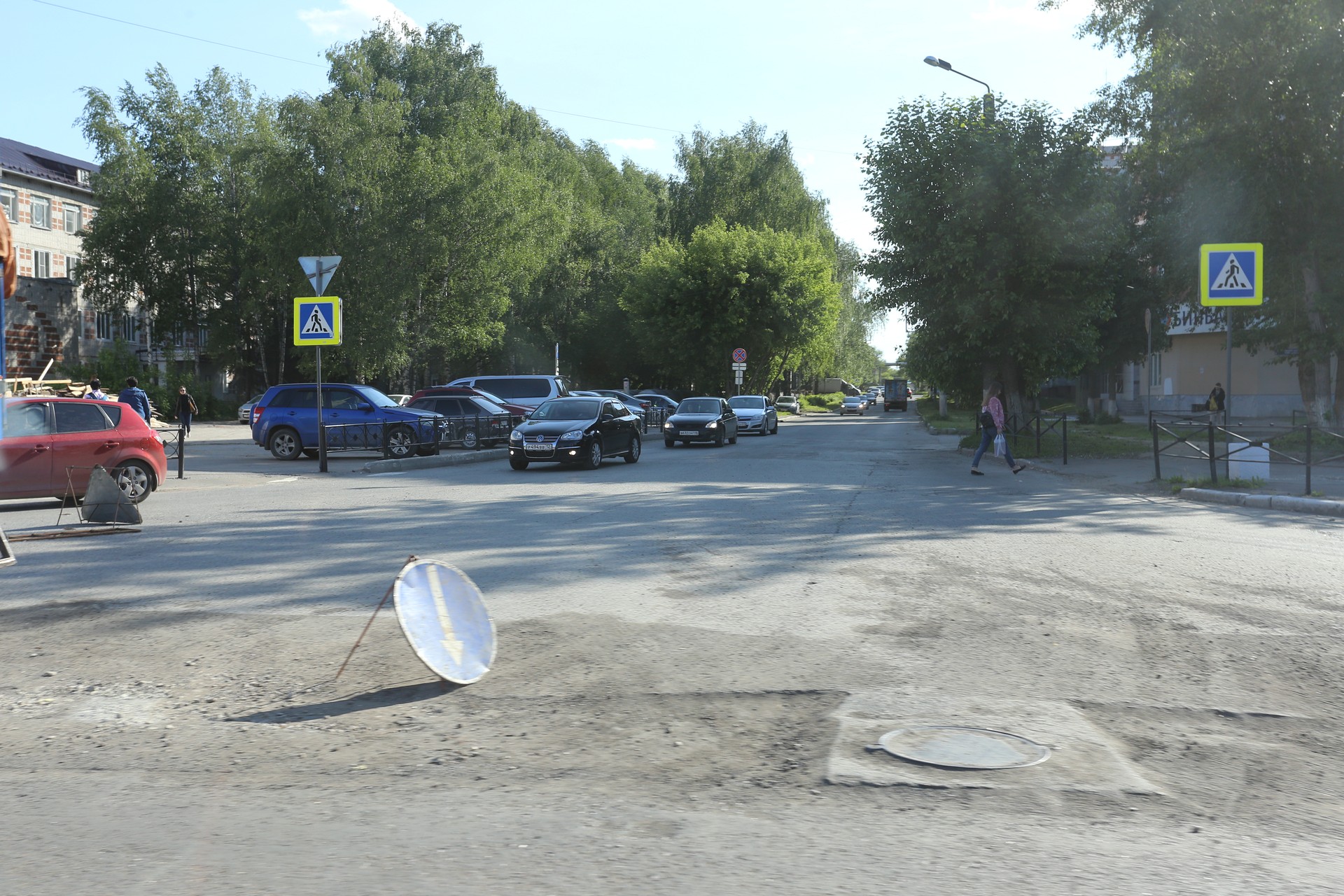 Дорожная инспекция ОНФ в Йошкар-Оле: плачевное состояние покрытия, в том числе и на центральных улицах