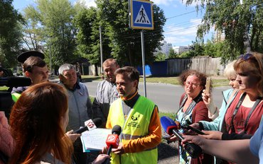 В Ульяновске экономят на освещении даже на пешеходных переходах