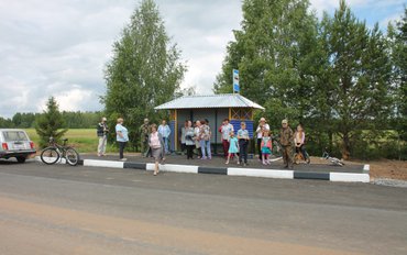 В Шарканском районе Удмуртии отремонтировали участок из ТОП-10 по голосам в регионе