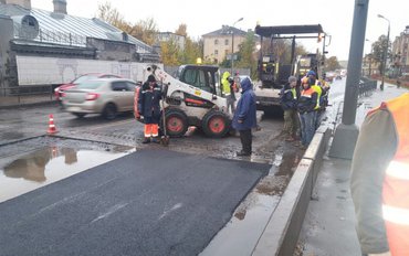 Дорожная инспекция ОНФ просит граждан сообщать об укладке асфальта в снег и дождь