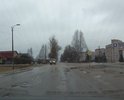 НЕ самая плохая дорога в городе, но ям хватает.