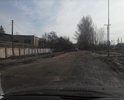 Дорожное покрытие на данной улице практически отсутствует