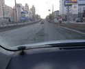 Красноармейский проспект - одна из основных транзитных магистралей города. На всем его протяжении трамвайные рельсы. По нему разрешено движение грузового транспорта. Количество легкового транспорта в часы пик зашкаливает. Дорожное покрытие пришло в негодность и требует ремонта.