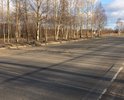 Дорога в очень плохом состоянии.