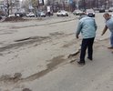 В ходе проведения рейда активистов ОНФ, было выявлено ненормативное состояние(большие глубокие ямы на дороге на гарантийном обслуживании).