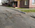 Участок дороги от ул. Гайдара к ул. И. Франко частично разрушен и требует ремонта