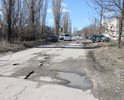 Участок дороги в ненормативном состоянии.