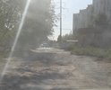 Дороги просто нет. Жилой городской спальный район