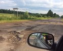 Доброго времени суток. Дорога находится в Рыбинском районе, Арефинское направление. Она просто в ужасном состоянии. Примите меры, пожалуйста.
