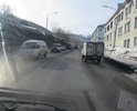 На пл. Щедрина асфаль выстоял, но ливнёвка провалилась. На ул. Красная сопка асфальт разрушен. Необходим ремонт.