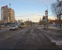 Одна из главных дорог города в таком плохом состоянии.