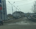 Полностью развалившаяся дорога ((