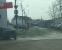 Полностью развалившаяся дорога ((