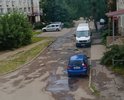 Дорога в ужасном состоянии.