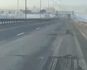 На трассе М5 район Травники огромные дыры. Протяженность около 2 км.