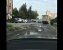 Въезд в жилую зону по адресу ул. Иркутский тракт 37в и Иркутский тракт 39/1 разбита дорожное полотно его там просто теперь нет. Больше урон асфальтовому покрытию наносит фуры магазина Ярче.